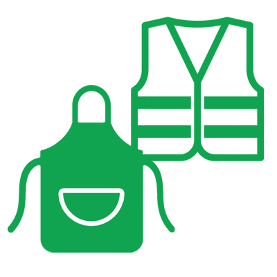 Aprons, Safety Vests & Others